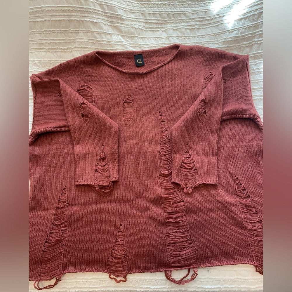 Distressed Sweater